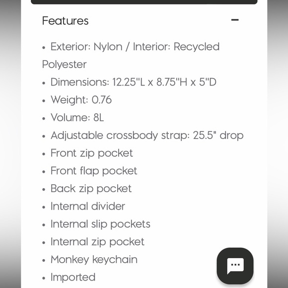 Kipling Syro Crossbody Bag NWT! - Picture 5 of 6